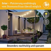 Paulmann LED-Lichterkette Taina (Außen, Lichtfarbe: Warmweiß, Anzahl Leuchtmittel: 6 Stk., Solarbetrieben, Länge: 5,8 m) | BAUHAUS
