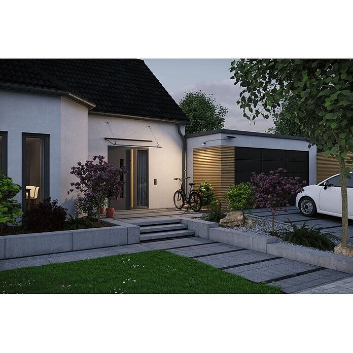 Paulmann LED-Strahler Flotas (3 000 K, L x B x H: 36,1 x 19,5 x 19,4 cm, IP65, Smarte Steuerung) | BAUHAUS