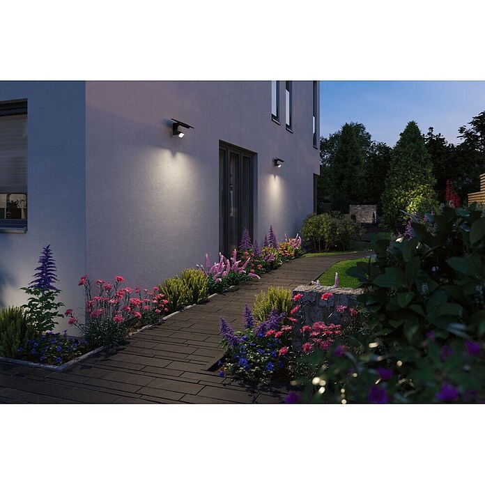 Paulmann LED-Strahler Flotas (3 000 K, L x B x H: 36,1 x 19,5 x 19,4 cm, IP65, Smarte Steuerung) | BAUHAUS