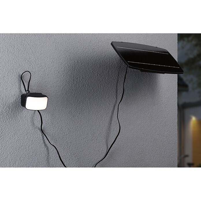 Paulmann Solar-LED-Strahler Flotas (Farbtemperatur: 3 000 K, L x B x H: 36,1 x 19,5 x 19,4 cm, Ausführungseigenschaft: Ohne Smarte Steuerung) | BAUHAUS