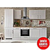 Respekta Premium Cocina modular completa Anton (Ancho: 280 cm, Blanco, Sin electrodomésticos) | BAUHAUS