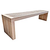 Sitzbank Eleganz (L x B x H: 180 x 40 x 45 cm, Braun, Lärchenholz) | BAUHAUS