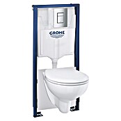 Grohe WC set Solido  (Vgradna višina: 1,13 m, Količina vode za splakovanje: 3 l - 6 l) | Stenske WC školjke | WC školjke | Kopalniška keramika | Kopalnica in sanitarije | Izdelki | BAUHAUS