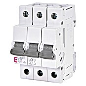 ETI Automatski instalacijski prekidač  (Jačina struje: 16 A, Karakteristika okidanja: B, Diferencijalna struja: 6 kA, Broj polova: 3 Kom.) | BAUHAUS