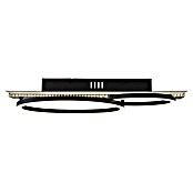 Globo LED stropna svjetiljka Norberto  (30 W, D x Š x V: 482 x 300 x 88 mm, Crna) | BAUHAUS