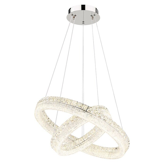 Globo Lámpara colgante LED redonda Laurel (60 W, Blanco cálido) | BAUHAUS