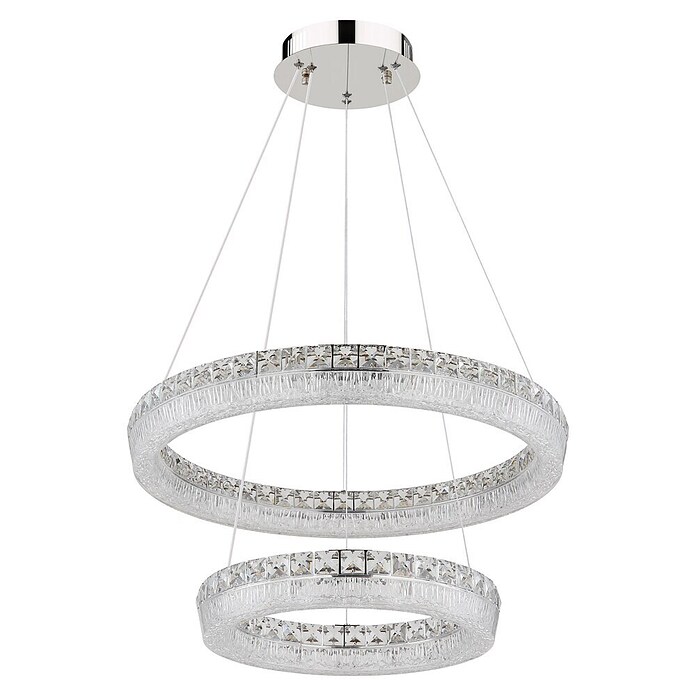 Globo Lámpara colgante LED redonda Laurel (60 W, Blanco cálido) | BAUHAUS