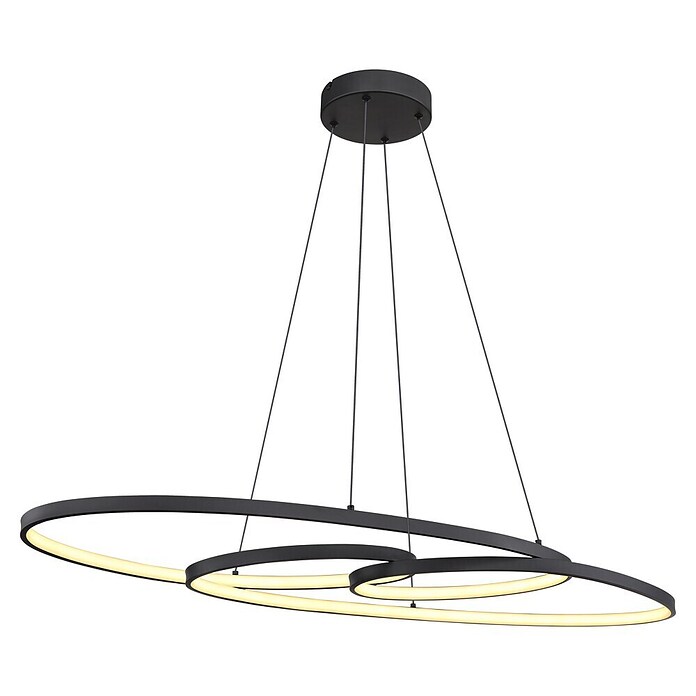 Globo Lámpara colgante LED redonda Spira (39 W, Blanco cálido) | BAUHAUS