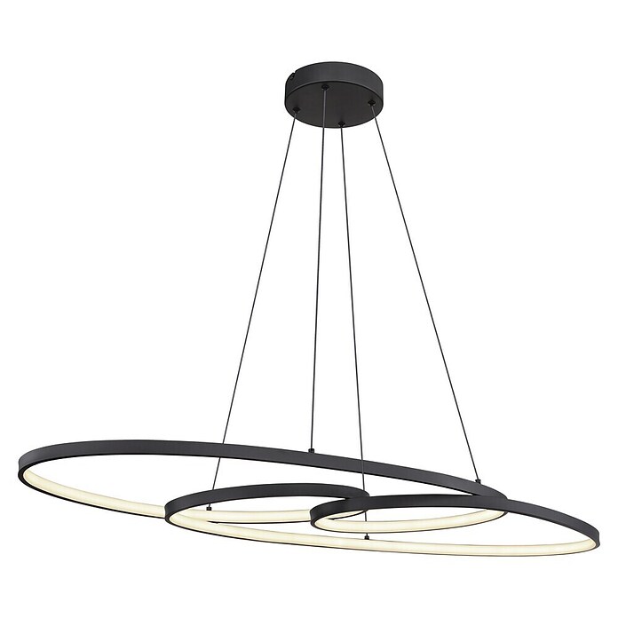 Globo Lámpara colgante LED redonda Spira (39 W, Blanco cálido) | BAUHAUS