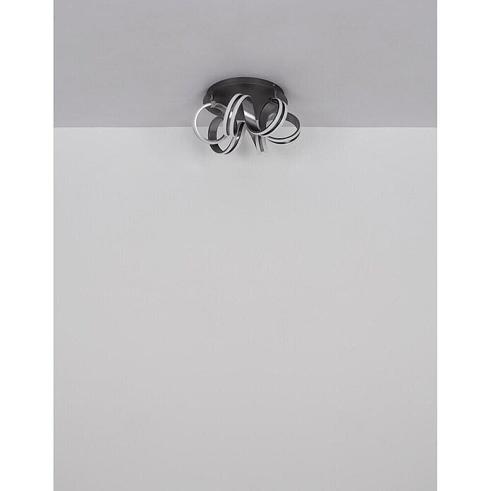 Globo LED stropna svjetiljka Kuni  (35 W, Siva) | BAUHAUS