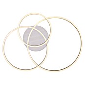 Globo LED stropna svjetiljka Munni  (40 W, D x Š x V: 680 x 550 x 100 mm, Siva) | BAUHAUS