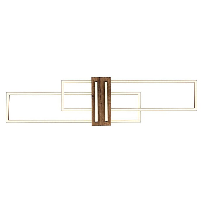 Globo LED stropna svjetiljka Dakari  (40 W, D x Š x V: 1.000 x 250 x 97 mm, Crna) | BAUHAUS
