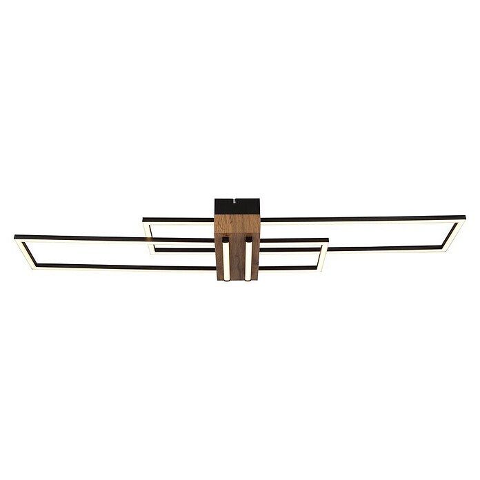Globo LED stropna svjetiljka Dakari  (40 W, D x Š x V: 1.000 x 250 x 97 mm, Crna) | BAUHAUS