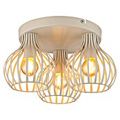 Globo Stropna svjetiljka Mateo  (40 W, Ø x V: 31 x 16,5 cm, Bež, E14) | BAUHAUS