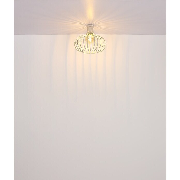 Globo Stropna svjetiljka Mateo  (60 W, Ø x V: 40 x 35 cm, Bež, E27) | BAUHAUS