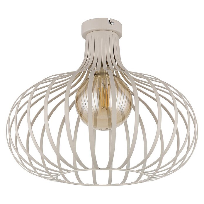 Globo Stropna svjetiljka Mateo  (60 W, Ø x V: 40 x 35 cm, Bež, E27) | BAUHAUS