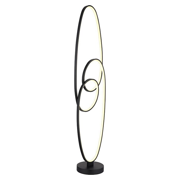 Globo LED stajaća svjetiljka Spira  (39 W, Visina: 1.220 mm, Crna) | BAUHAUS