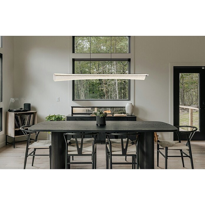 Globo LED viseća svjetiljka Malinda  (36 W, Ø x V: 1.210 cm x 1.200 mm, Siva) | BAUHAUS