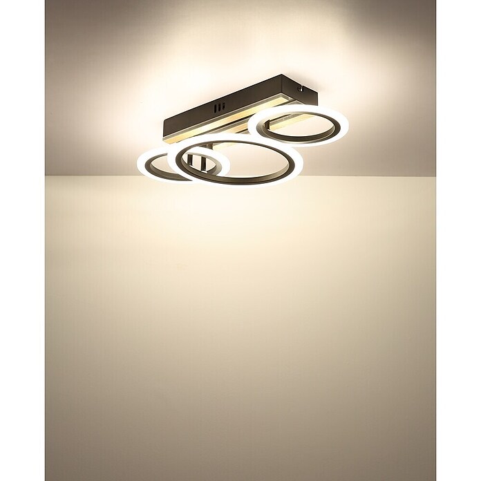 Globo LED stropna svjetiljka Blevins  (21 W, D x Š x V: 460 x 250 x 115 mm) | BAUHAUS