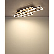 Globo LED stropna svjetiljka Jeffry  (40 W, D x Š x V: 875 x 325 x 75 mm, Smeđa) | BAUHAUS