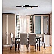 Globo LED stropna svjetiljka Watkins  (20,5 W, D x Š x V: 1.150 x 140 x 170 mm, Crna) | BAUHAUS