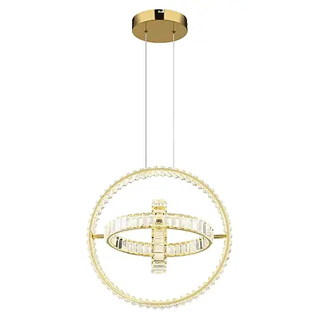 Globo  LED-Pendelleuchte rund Neil