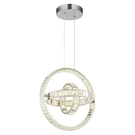 Globo  LED-Pendelleuchte rund Neil