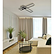 Globo LED stropna svjetiljka Tatjana  (30 W, D x Š x V: 800 x 220 x 56 mm, Crna, Topla bijela) | BAUHAUS