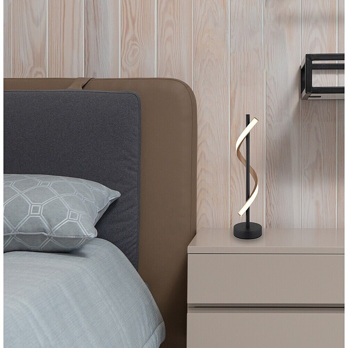 Globo Stolna LED svjetiljka  (12,5 W, Crna, Topla bijela) | BAUHAUS