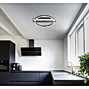 Globo LED stropna svjetiljka Norberto  (24 W, D x Š x V: 342 x 300 x 68 mm, Crna) | BAUHAUS