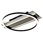 Globo LED stropna svjetiljka Norberto  (24 W, D x Š x V: 342 x 300 x 68 mm, Crna) | BAUHAUS
