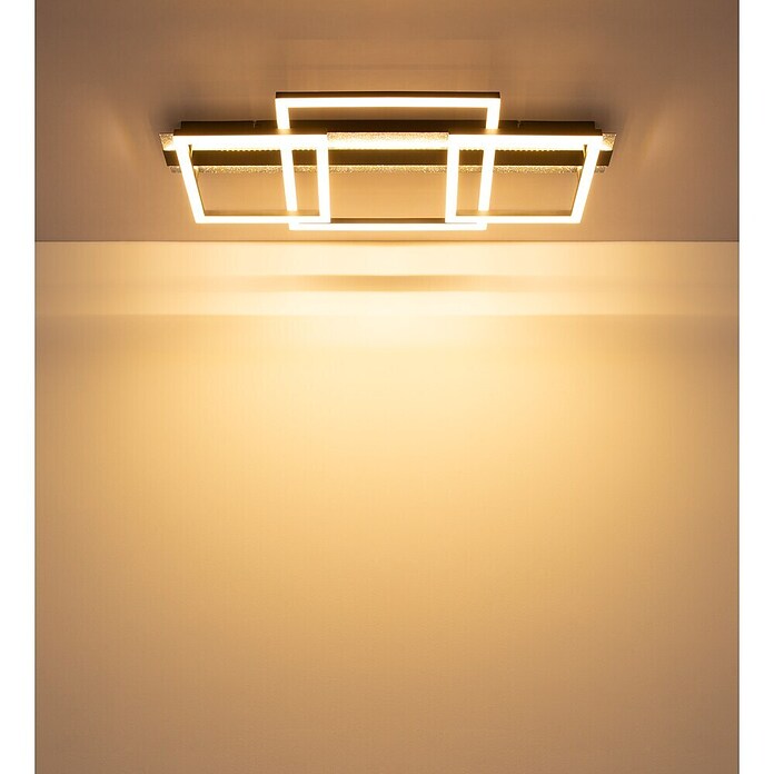 Globo LED stropna svjetiljka Estrada  (40 W, D x Š x V: 700 x 330 x 90 mm, Crna) | BAUHAUS
