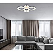 Globo LED stropna svjetiljka Anthony  (54 W, D x Š x V: 590 x 420 x 120 mm, Bijela) | BAUHAUS