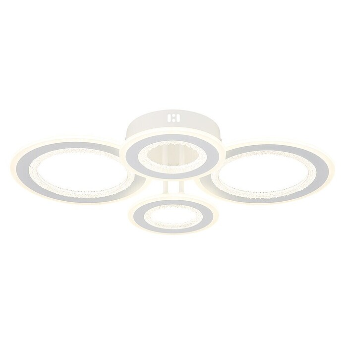 Globo LED stropna svjetiljka Anthony  (54 W, D x Š x V: 590 x 420 x 120 mm, Bijela) | BAUHAUS