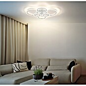 Globo LED stropna svjetiljka Salinas  (48 W, D x Š x V: 780 x 605 x 115 mm, Kromirana) | BAUHAUS
