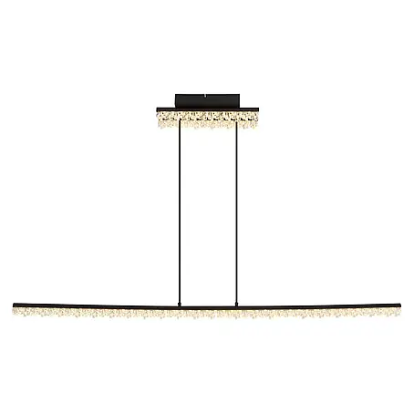 Globo  LED-Pendelleuchte rund Hilton