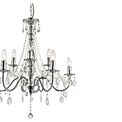 Globo Lámpara de araña William (40 W, Plata, E14) | BAUHAUS