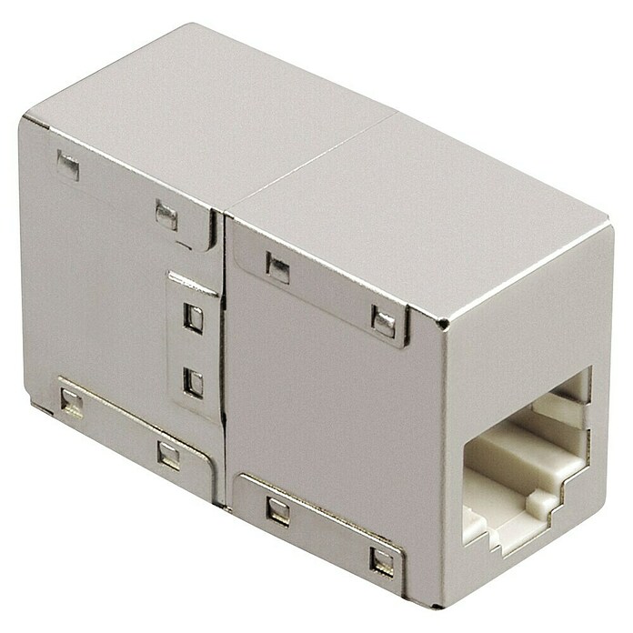 Hama Adaptador de red línea eléctrica (Acoplador RJ45) | BAUHAUS