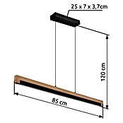 Globo LED viseća svjetiljka Starla  (24 W, Smeđa) | BAUHAUS
