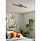 Globo LED stropna svjetiljka Starla  (12 W, D x Š x V: 700 x 130 x 80 mm, Smeđa) | BAUHAUS