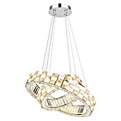 Globo LED viseća svjetiljka Lidia  (55 W, Ø x V: 61 x 120 cm, Zlatna) | BAUHAUS