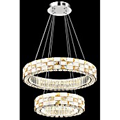 Globo LED viseća svjetiljka Lidia  (55 W, Ø x V: 61 x 120 cm, Zlatna) | BAUHAUS