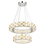 Globo LED viseća svjetiljka Lidia  (55 W, Ø x V: 61 x 120 cm, Zlatna) | BAUHAUS