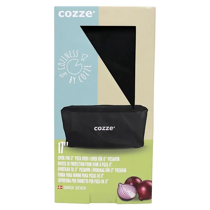 Cozze Grill-Schutzhülle - Passend für: Pizza Ofen 17, Polyester - Schwarze Stoffabdeckung für einen 17-Zoll Cozze Pizzaofen.