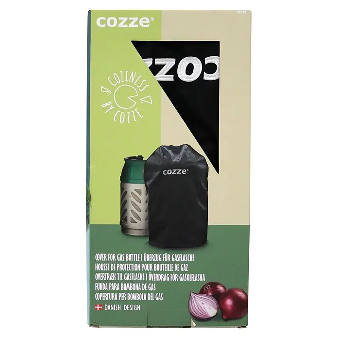 Cozze Grill-Schutzhülle Gasflasche - Ø x H: 32 x 68 cm, Kunststoff - Schwarze Cozze Gasflaschenhülle.