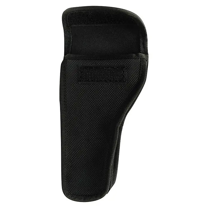 Cozze Grill-Thermometer - Messbereich 0 - 530° C - Schwarzes Stoff-Pistolenholster mit Klettverschluss, aus strapazierfähigem gewebtem Nylonmaterial.
