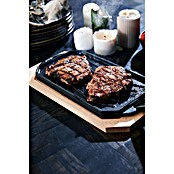 Cozze Grillpfanne (L x B: 30 x 15 cm, Höhe: 1 cm, Gusseisen) | BAUHAUS