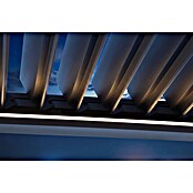 Sunfun Milos Pergola Elektrisch (B x T: 390 x 298 cm, Night-grey, Material Gestell: Aluminium, LED-Beleuchtung) | BAUHAUS
