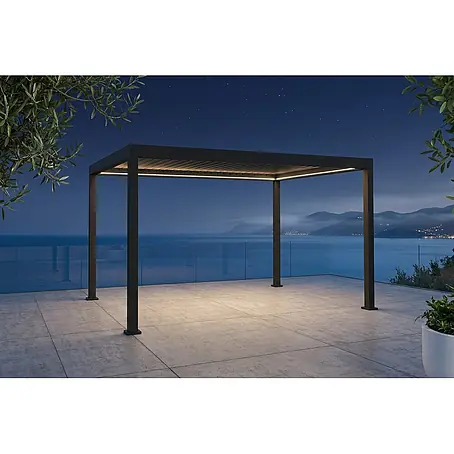 Sunfun Milos Lamellenpavillon Elektrisch