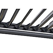 Sunfun Milos Pergola Elektrisch (B x T: 390 x 298 cm, Night-grey, Material Gestell: Aluminium, LED-Beleuchtung) | BAUHAUS